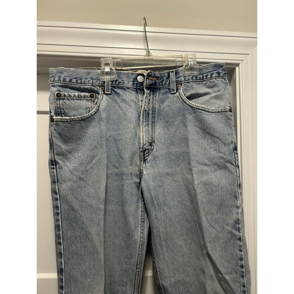 Vintage 2000’s Levi’s 505 Light Wash Straight Fit Jeans Men’s Size 34x29 Y2K - Picture 2 of 8
